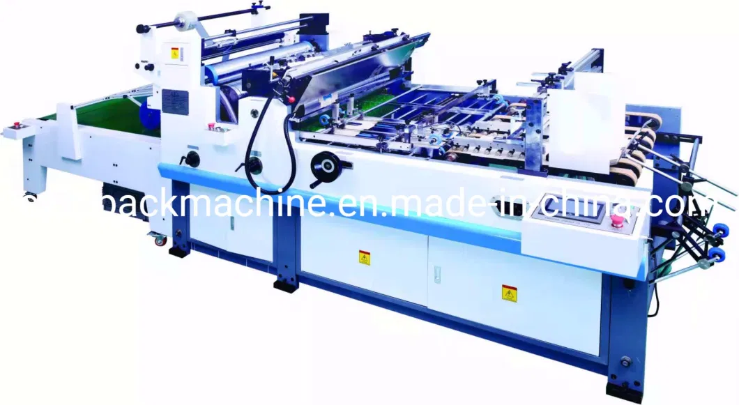 High Speed Single Way Feeding Window Patching Machine for Napkin Box