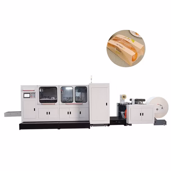 Bon marché Vente chaude Top qualité Shopping personnalisé Cookie papier sac faisant le prix de la machine au Pakistan