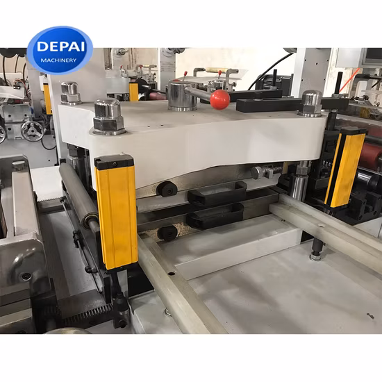 Machine de poinçonnage de découpe d'étiquettes à lit plat, rouleau à feuille, avec estampage à chaud