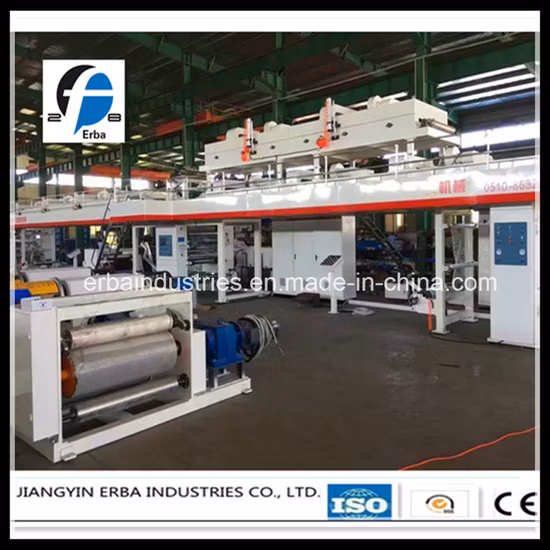 Machine de stratification en acier de PVC de film plastique